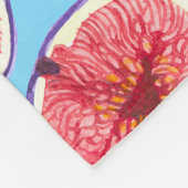 Het patroon van de waterverf van varkensplakken fleece deken (Hoek)