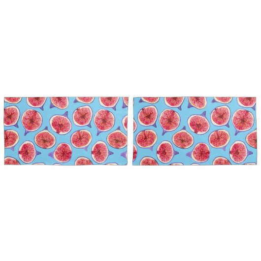 Het patroon van de waterverf van varkensplakken kussensloop (Voorkant-Set)