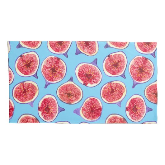 Het patroon van de waterverf van varkensplakken kussensloop (Achterkant-Rechts)