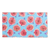 Het patroon van de waterverf van varkensplakken kussensloop (Achterkant-Links)