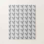 Het patroon van de zwevende hoofden van de buirrel legpuzzel (Verticaal)