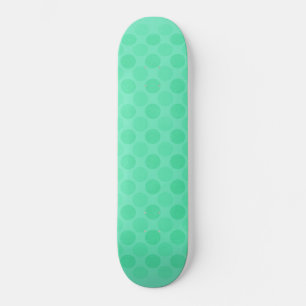 Het patroon van groene omcirkels herstellen persoonlijk skateboard