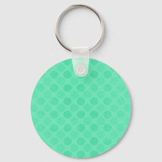 Het patroon van groene omcirkels herstellen sleutelhanger (Voorkant)