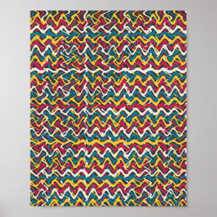 Het patroon van hallucinaties poster