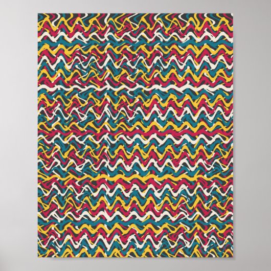 Het patroon van hallucinaties poster (Voorkant)