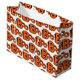 Het Patroon van het boe-geroep Large Cadeautasje
