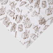 Het patroon van het document tissuepapier (Detail)