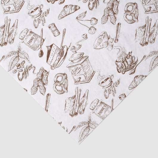 Het patroon van het document tissuepapier (Detail)