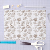 Het patroon van het document tissuepapier (Craft)