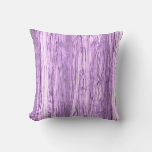 Het patroon van het drijfhout - violet paars en kussen (Voorkant)