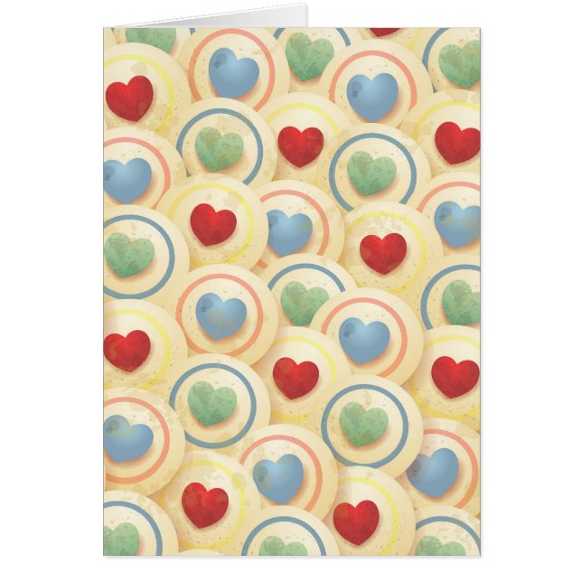 Het patroon van het hart in  stijl (Voorkant)