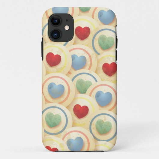 Het patroon van het hart in  stijl Case-Mate iPhone case (Achterkant)