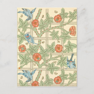 Het Patroon van het Latwerk van William Morris Briefkaart