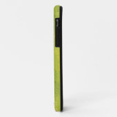 Het Patroon van het Overzicht van ananas op Groen Case-Mate iPhone Case (Achterkant/links)