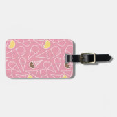 Het Patroon van het Roomijs van de zomer Bagagelabel (Voorkant horizontaal)