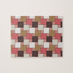 Het Patroon van het Weefsel van het Kruid van de p Legpuzzel