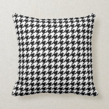 Het Patroon van Houndstooth in Zwart-wit
