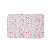 het patroon van kawaiistrepen badmat (Voorkant)