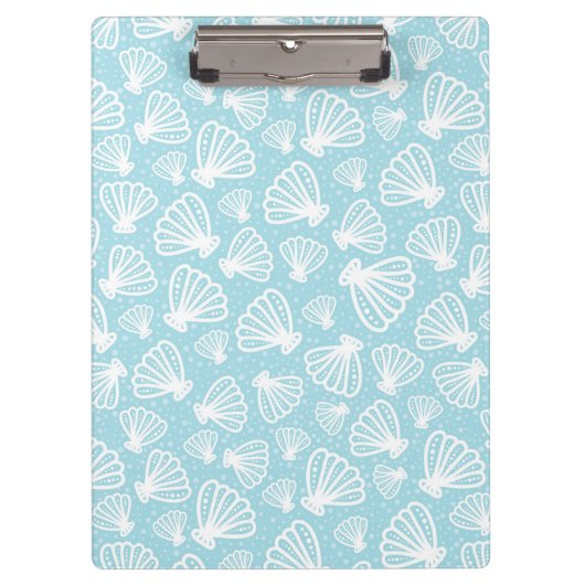 Het Patroon van Shell van de zomer Klembord (Voorkant)