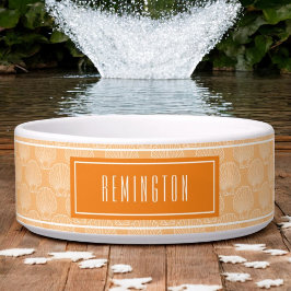 Het Patroon van Shell van het Zee van het strand o Voerbakje