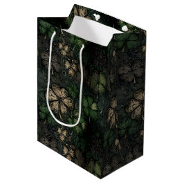 Het patroon van St. Patrick's Day Medium Cadeauzakje