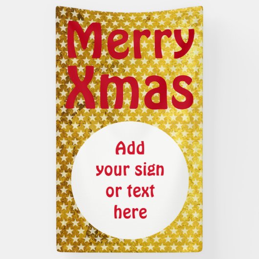 Het Patroon van sterren transparant & Button wit Spandoek (Verticaal)