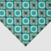 Het Patroon van Suzani met Oezbekistaanse en Tissuepapier (Detail)