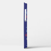 Het patroonleven: Naadloos zee Case-Mate iPhone Case (Achterkant / Links)