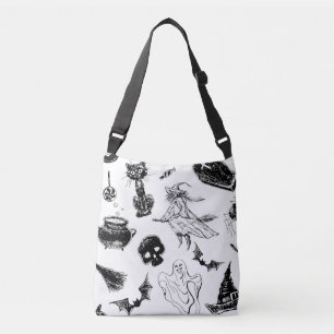 Het patroonontwerp van Halloween Crossbody Tas