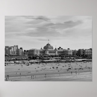 Het paviljoen bij Kurhaus bij Den Haag Poster