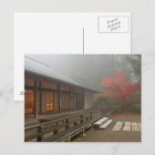 Het paviljoen in de Japanse tuin van Portland Briefkaart (Voorkant / Achterkant)