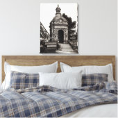 Het paviljoen Perrusson Canvas Afdruk (Insitu (Slaapkamer))