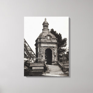 Het paviljoen Perrusson Canvas Afdruk