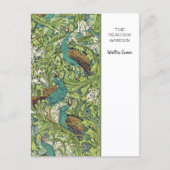 Het Peacock Garden Walter Crane Briefkaart (Voorkant)