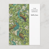 Het Peacock Garden Walter Crane Briefkaart (Voorkant)