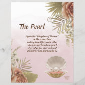 Het Pearl Personalized Briefpapier (Achterkant)