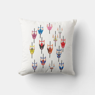 Het Peloton   Fietsers Kussen