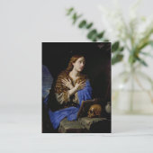 Het Penitent Magdalene, 1657 Briefkaart (Staand voorkant)