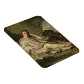 Het Penitent Magdalene (olie op canvas) Magneet (Rechterzijde)