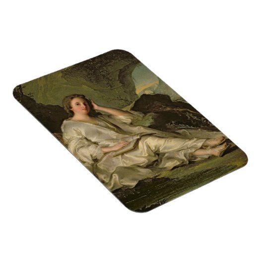 Het Penitent Magdalene (olie op canvas) Magneet (Rechterzijde)