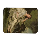 Het Penitent Magdalene (olie op canvas) Magneet (Horizontaal)