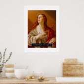 Het Penitent Magdalene Poster (Keuken)