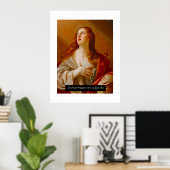 Het Penitent Magdalene Poster (Thuiskantoor)