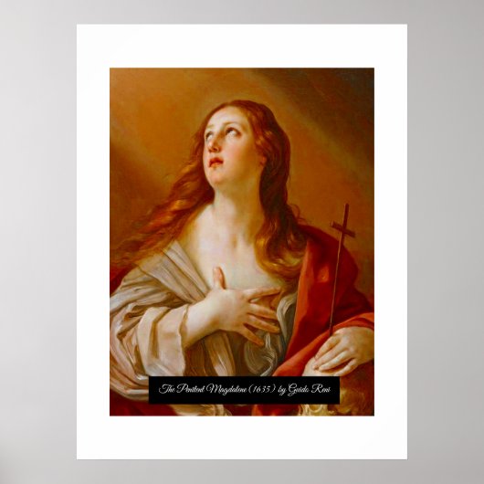 Het Penitent Magdalene Poster (Voorkant)