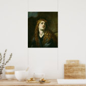 Het Penitent Magdalene Poster (Keuken)