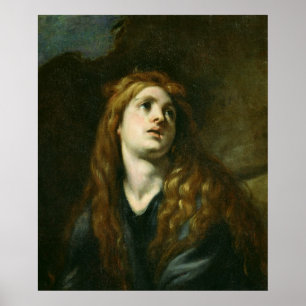 Het Penitent Magdalene Poster