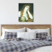 Het Penitent Mary Magdalene, 1873 Canvas Afdruk (Insitu (Slaapkamer))