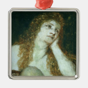 Het Penitent Mary Magdalene, 1873 Metalen Ornament