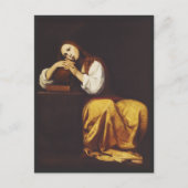 Het Penitent Mary Magdalene door Giacomo Galli Briefkaart (Voorkant)