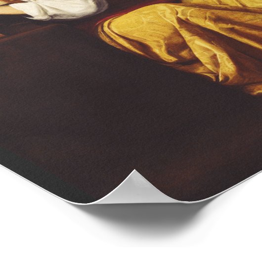 Het Penitent Mary Magdalene door Giacomo Galli Poster (Hoek)